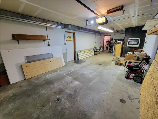 a view of a storage & utility room