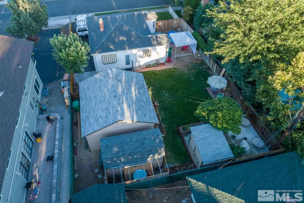 1011 Wright Street Reno, NV 89509 - Photo 5 of 21 an aerial view of a house with a garden