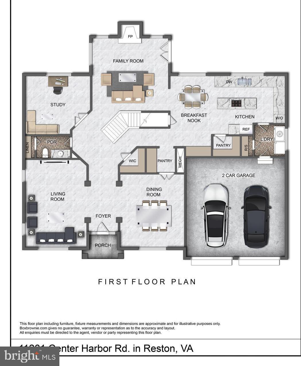 11261 Center Harbor Road Reston, VA 20194 - Photo 49 of 51 Main level is spacious and backs to trees