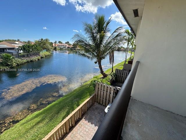 13404 Southwest 62nd Street, Unit 101L Miami, FL 33183 - Photo 34 of 46 a view of balcony with furniture