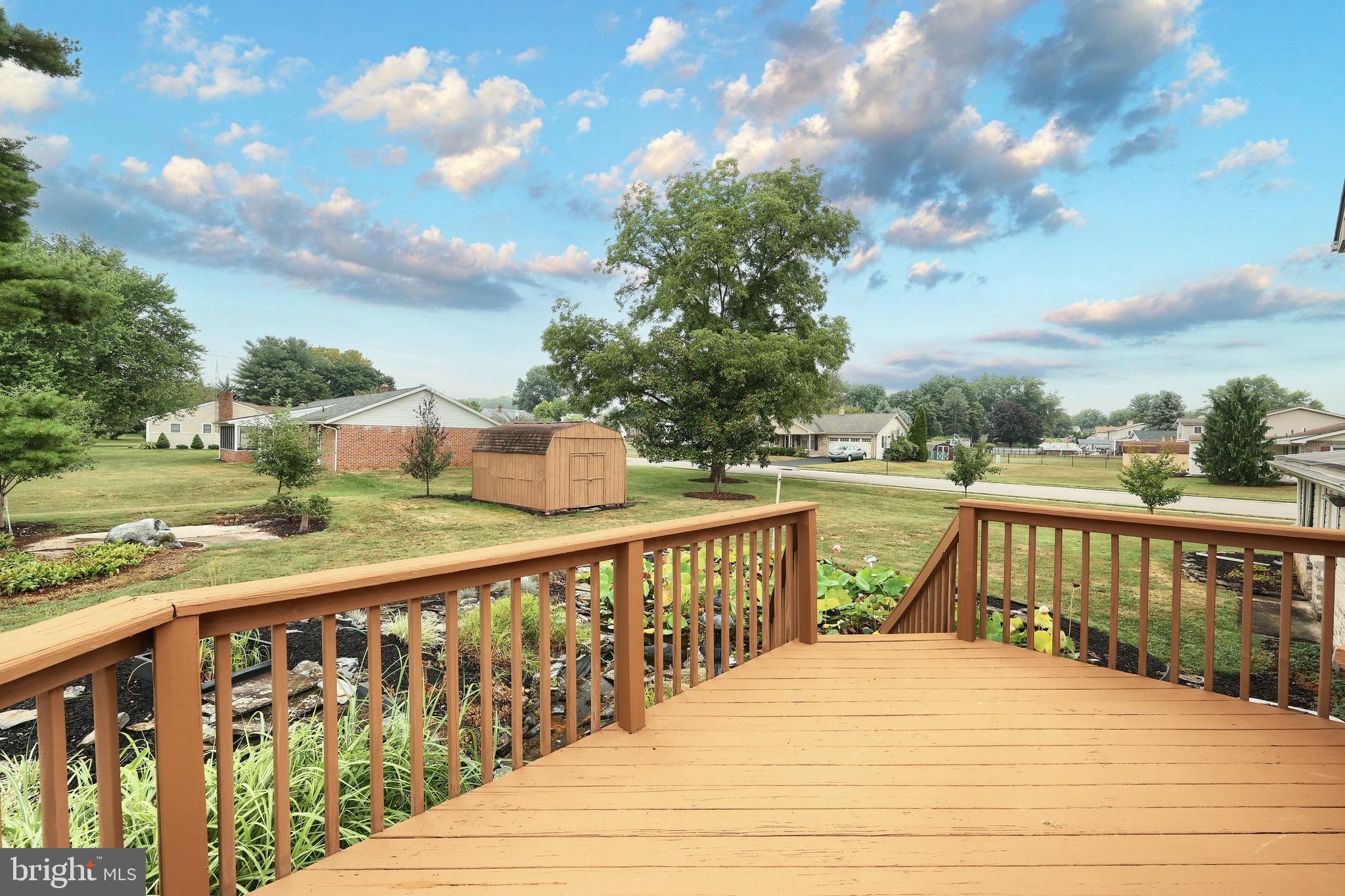 406 Spring Forge Drive Spring Grove, PA 17362 - Photo 20 of 53 a view of balcony with wooden floor and fence