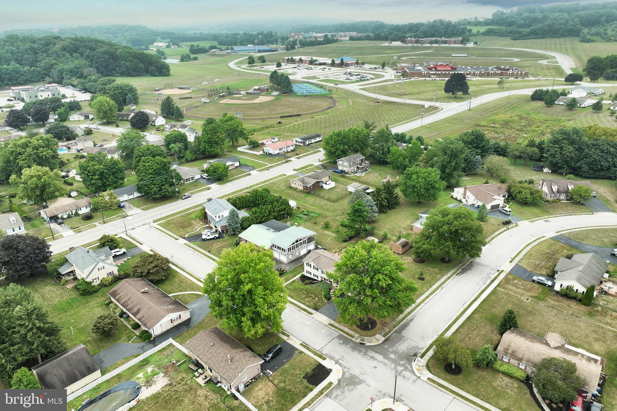 406 Spring Forge Drive Spring Grove, PA 17362 - Photo 48 of 53 an aerial view of residential houses with outdoor space and river