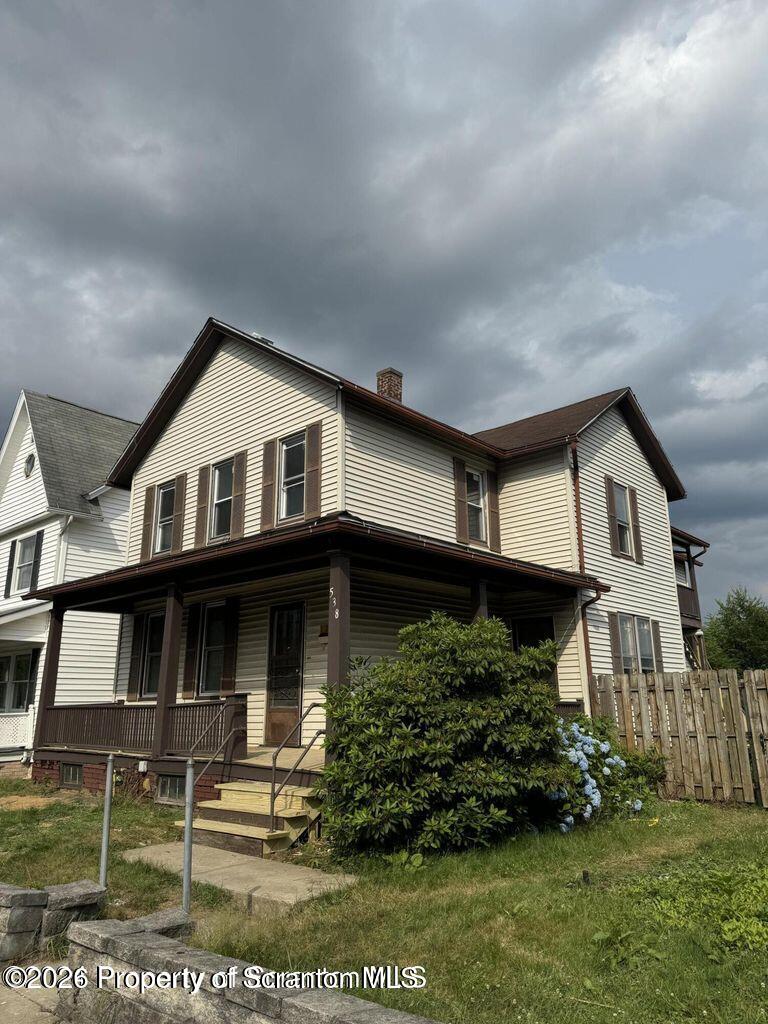 538 North Sumner Avenue, Unit 1 Scranton, PA 18504 - Photo 11 of 11 a front view of a house with a yard