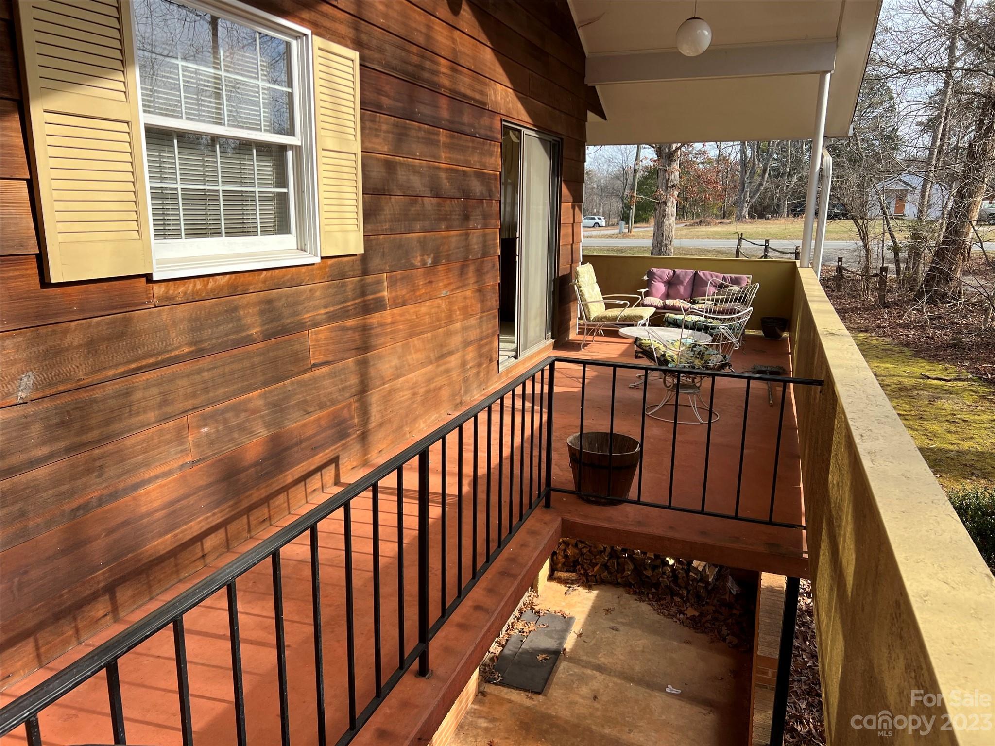 682 Summers Road Valdese, NC 28690 - Photo 7 of 45 a view of balcony with furniture