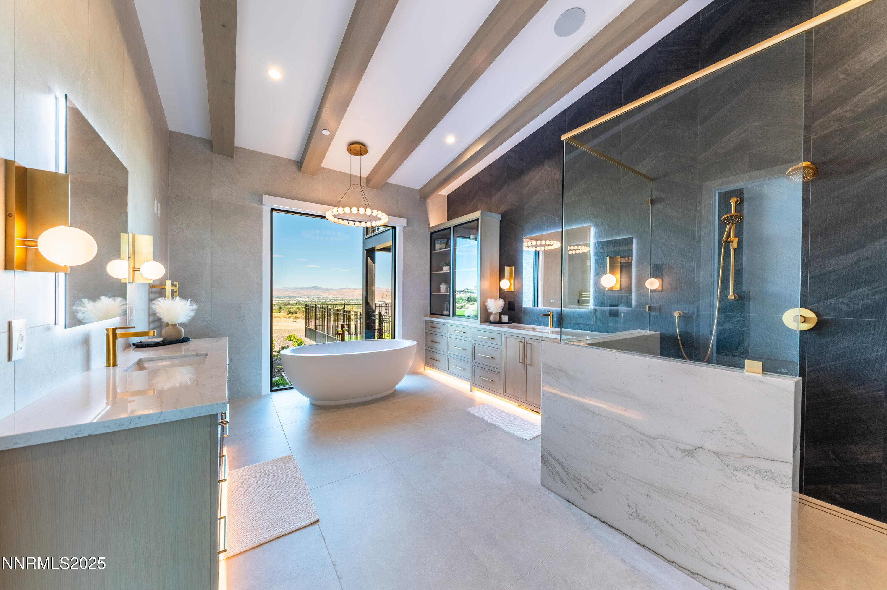 9025 Brady Ranch Road Reno, NV 89511 - Photo 21 of 42 a large spacious bathroom with a large tub and shower