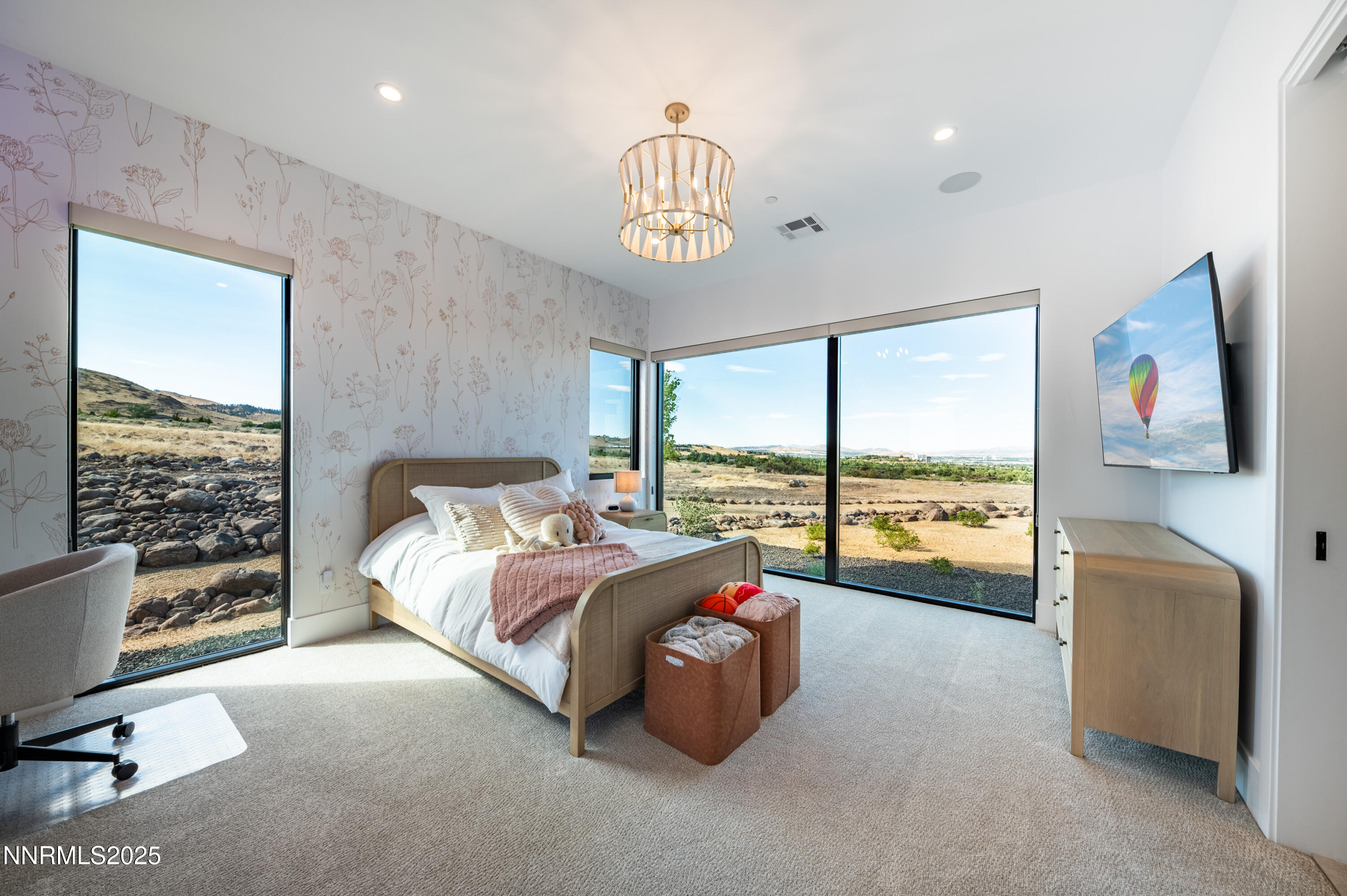 9025 Brady Ranch Road Reno, NV 89511 - Photo 26 of 42 a bed room with a bed and a large window