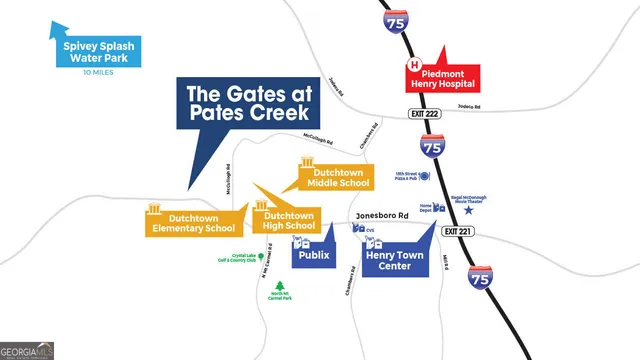 a street sign on a wall next to a road