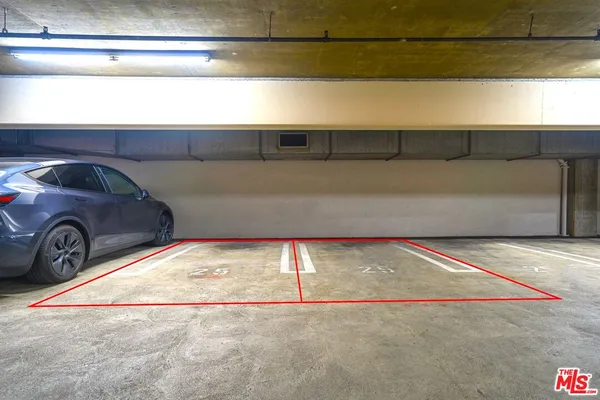 a view of parking area