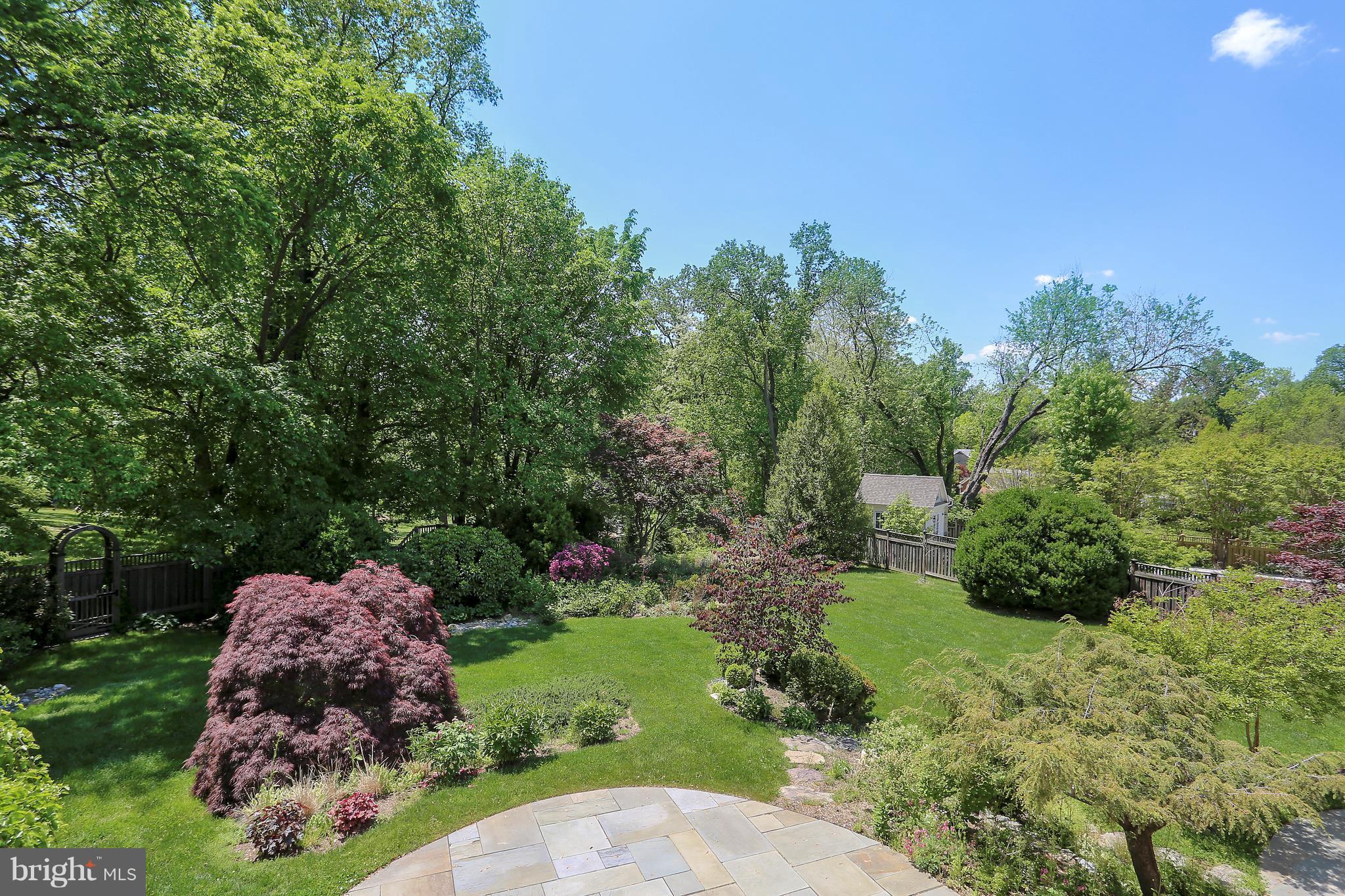6120 Overlea Road Bethesda, MD 20816 - Photo 3 of 30 View of rear yard from Upper Level