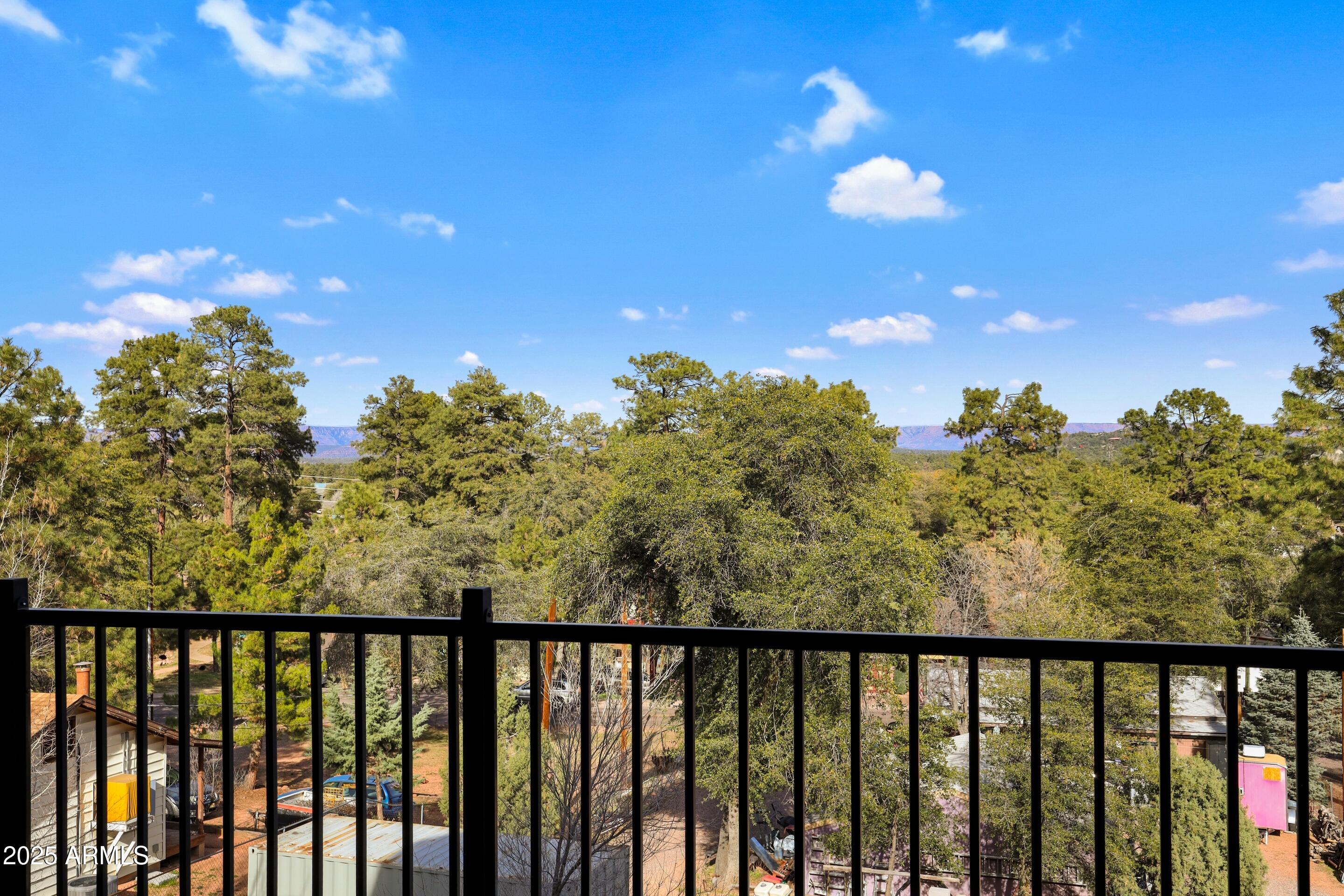 308 West Rim View Road Payson, AZ 85541 - Photo 44 of 57 a view of a balcony