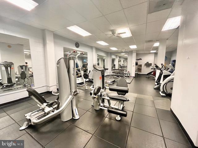 4515 Willard Avenue, Unit 1014S Chevy Chase, MD 20815 - Photo 23 of 35 a view of a room with gym equipment