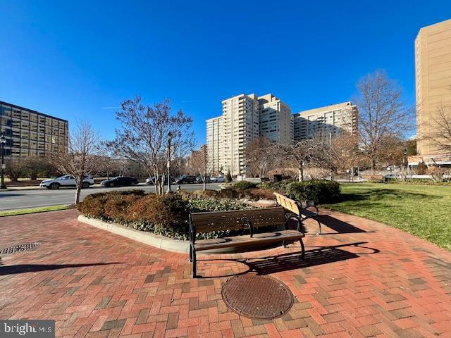 4515 Willard Avenue, Unit 1014S Chevy Chase, MD 20815 - Photo 34 of 35 a swimming pool with outdoor space and seating area