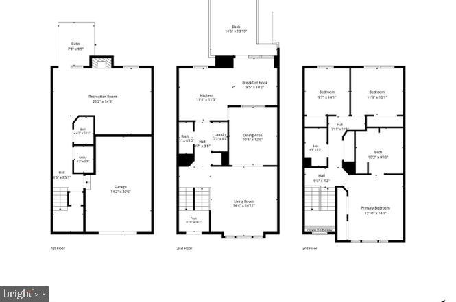 3855 Inverness Road Fairfax, VA 22033 - Photo 87 of 87 Spacious multi-level floor plan layout.