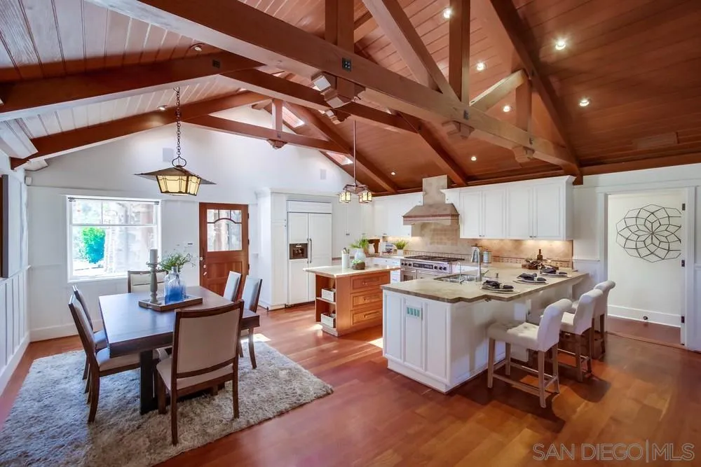 13980 Millards Ranch Lane Poway, CA 92064 - Photo 16 of 75 a view of a dining room with furniture window and wooden floor