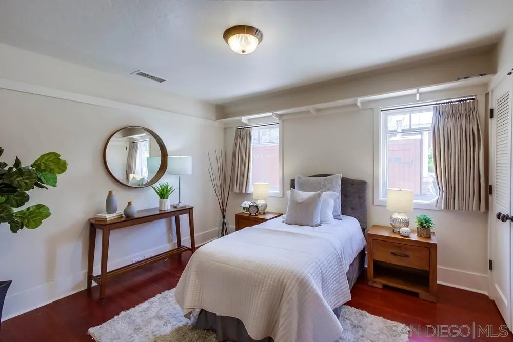 13980 Millards Ranch Lane Poway, CA 92064 - Photo 23 of 75 a bedroom with a bed a dresser and a window