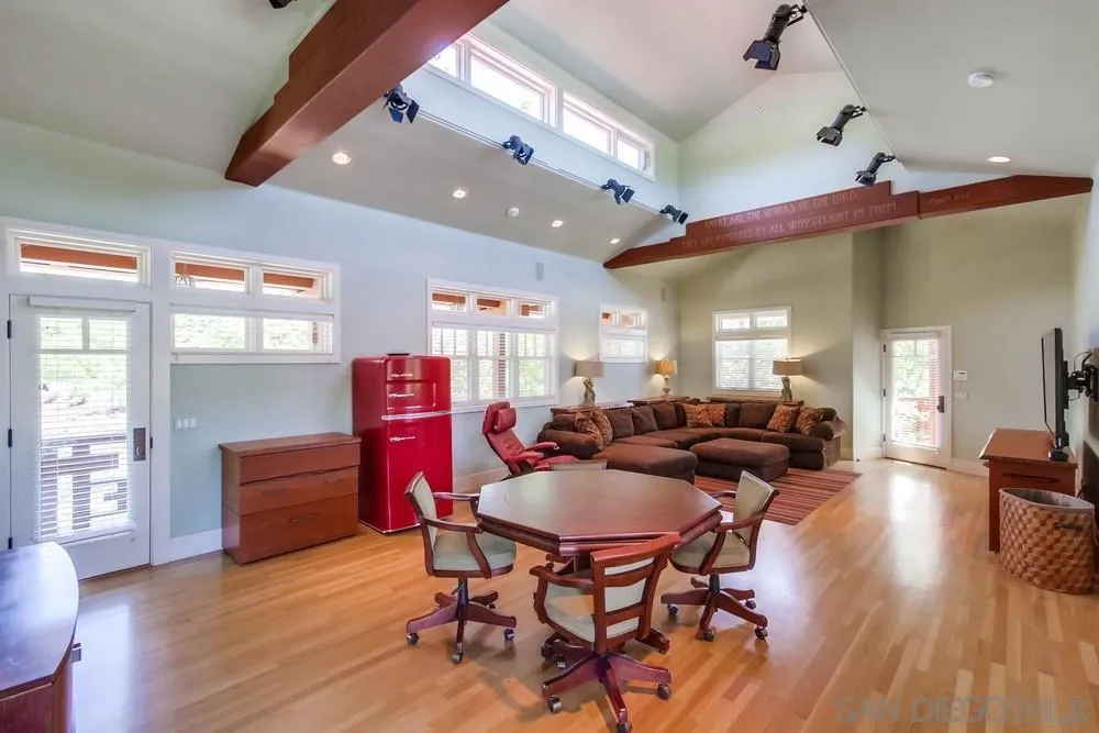 13980 Millards Ranch Lane Poway, CA 92064 - Photo 39 of 75 a living room with furniture and wooden floor