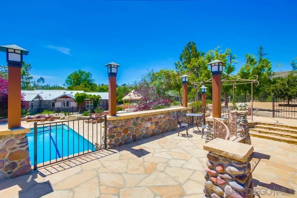 13980 Millards Ranch Lane Poway, CA 92064 - Photo 59 of 75 a view of a swimming pool with a patio