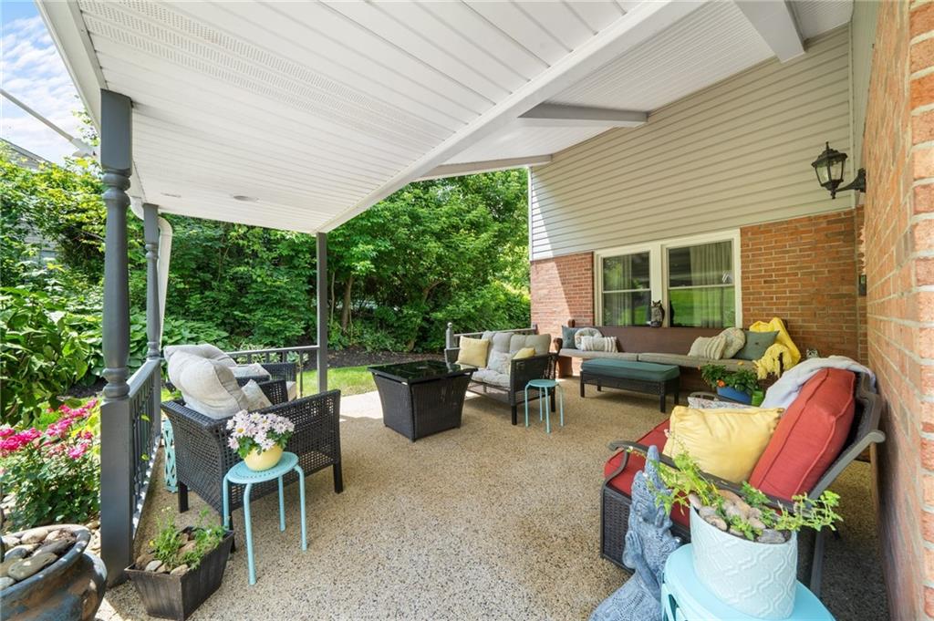 230 McWilliams Road Trafford, PA 15085 - Photo 2 of 50 Vaulted Ceiling 18x14 front porch with nature stone flooring