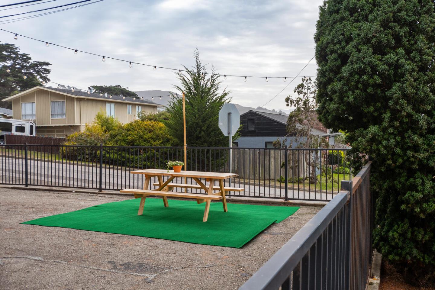 301 Channing Way Pacifica, CA 94044 - Photo 27 of 35 a view of a house and a yard with plants