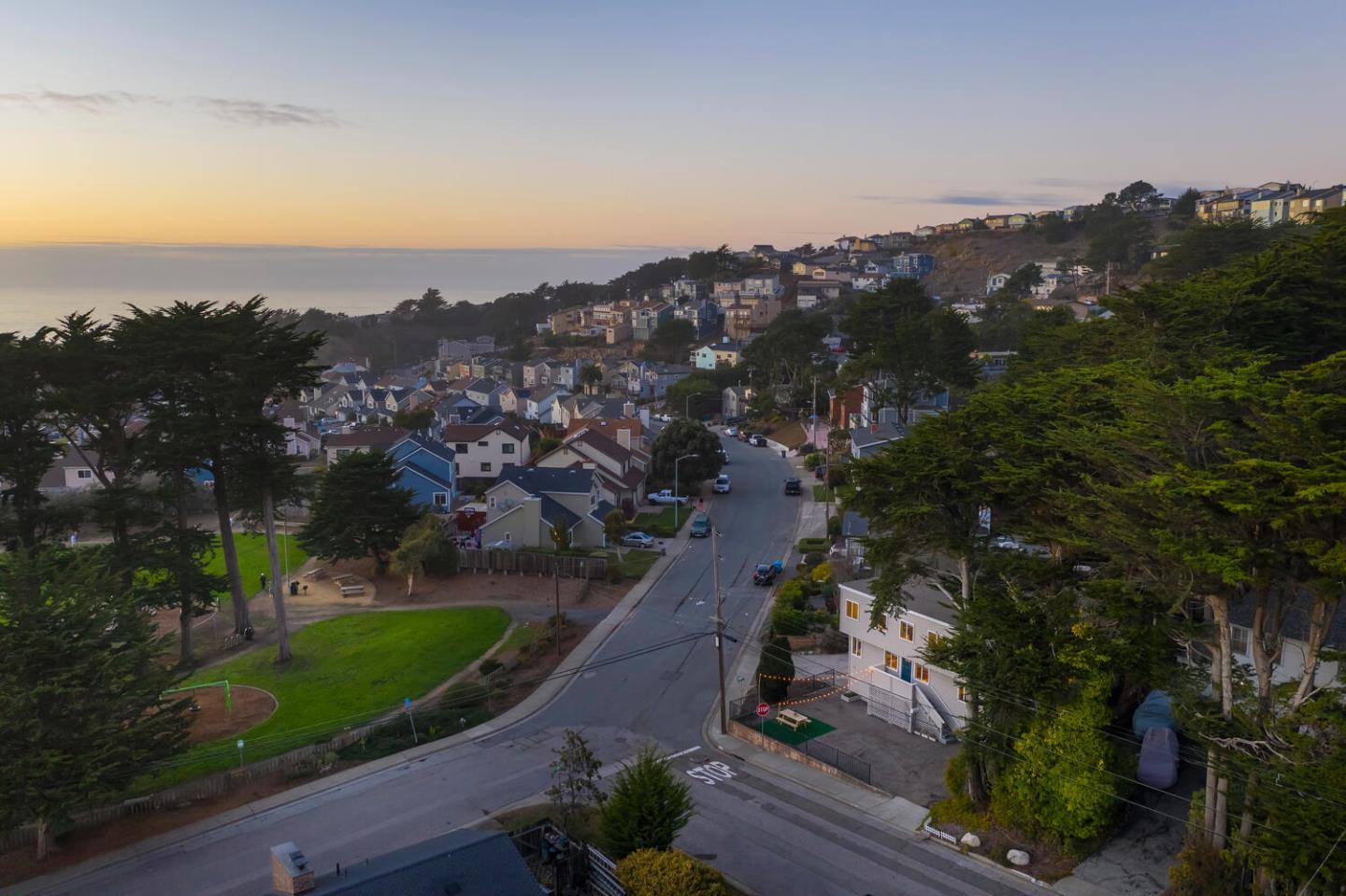 301 Channing Way Pacifica, CA 94044 - Photo 30 of 35 an aerial view of a city