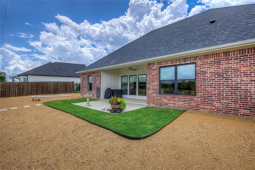 326 Koby Circle Sulphur Springs, TX 75482 - Photo 35 of 38 The sides of your lot both have wood privacy fence, while the front and back have gorgeous wrought iron.
