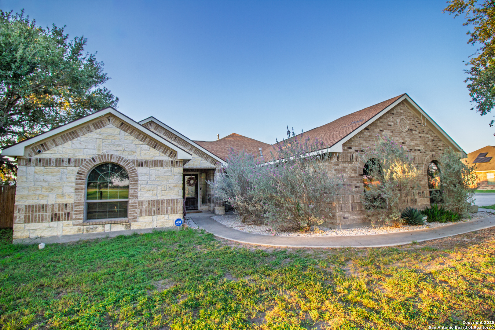 504 West Sullivan Street Skidmore, TX 78389 - Photo 1 of 35 a view of a house with a yard