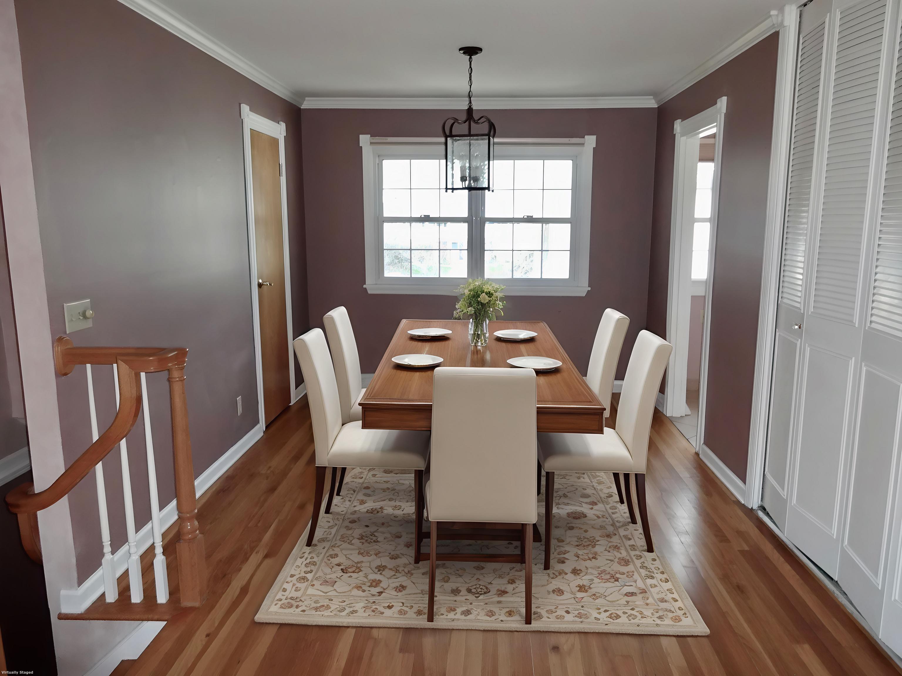 245 Unquowa Road, Unit 34 Fairfield, CT 06824 - Photo 5 of 24 a dining room with furniture a rug and wooden floor