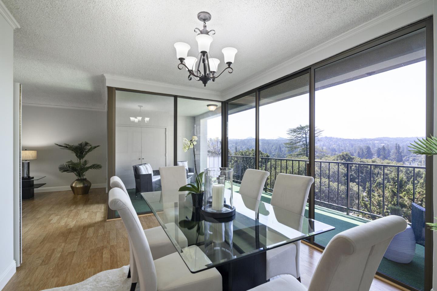 50 Mounds Road, Unit 415 San Mateo, CA 94402 - Photo 1 of 29 a view of a dining room with furniture window and outside view