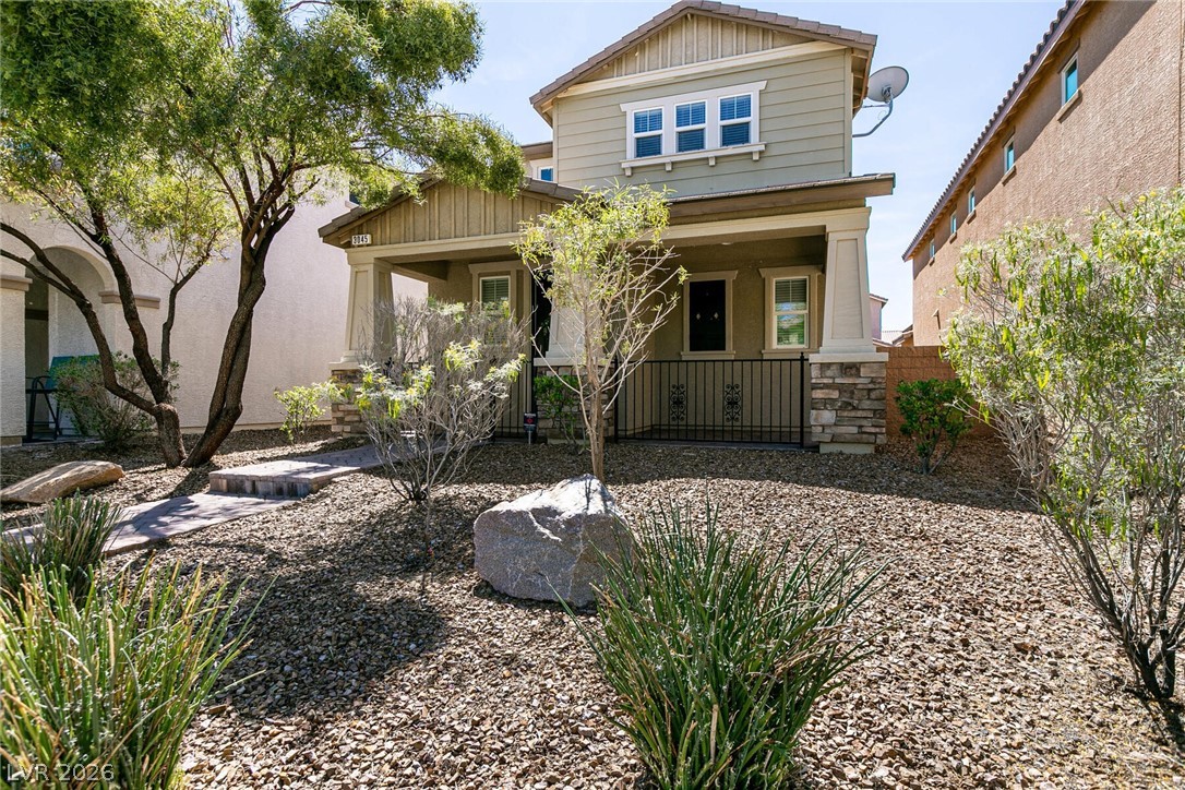 3045 Camino Rico Avenue Henderson, NV 89044 - Photo 3 of 44 Craftsman inspired home with covered porch