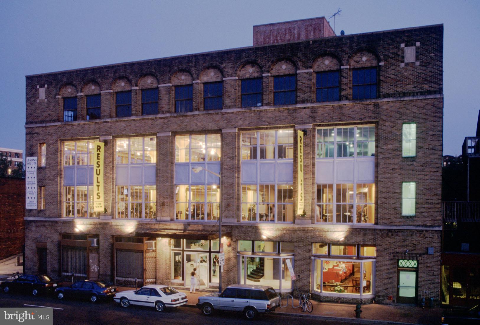 1616 Belmont Street Northwest, Unit A Washington, DC 20009 - Photo 24 of 25 a front view of building with cars parked