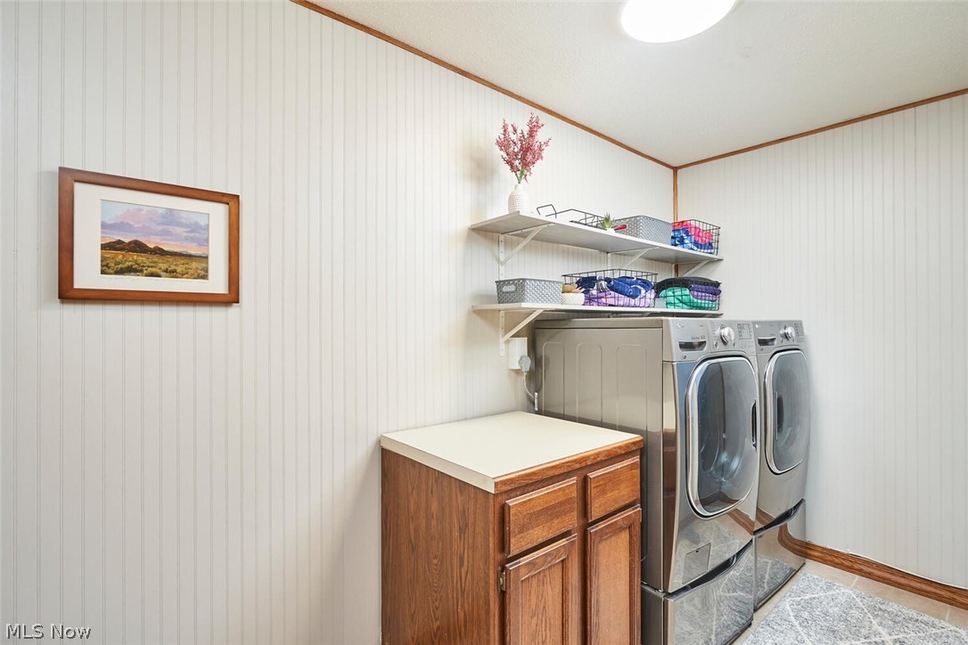727 Wye Road Akron, OH 44333 - Photo 26 of 34 lower level laundry room