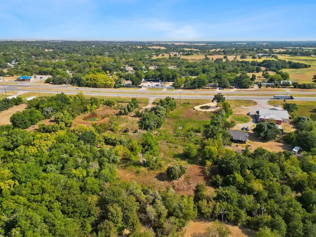 a view of an outdoor space and mountain view