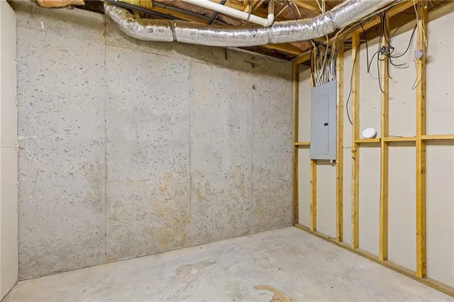 a view of yard covered with snow