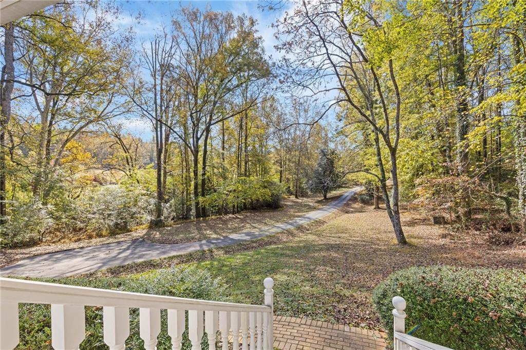 3740 Woodlane Road Gainesville, GA 30506 - Photo 9 of 74 a view of a backyard with trees