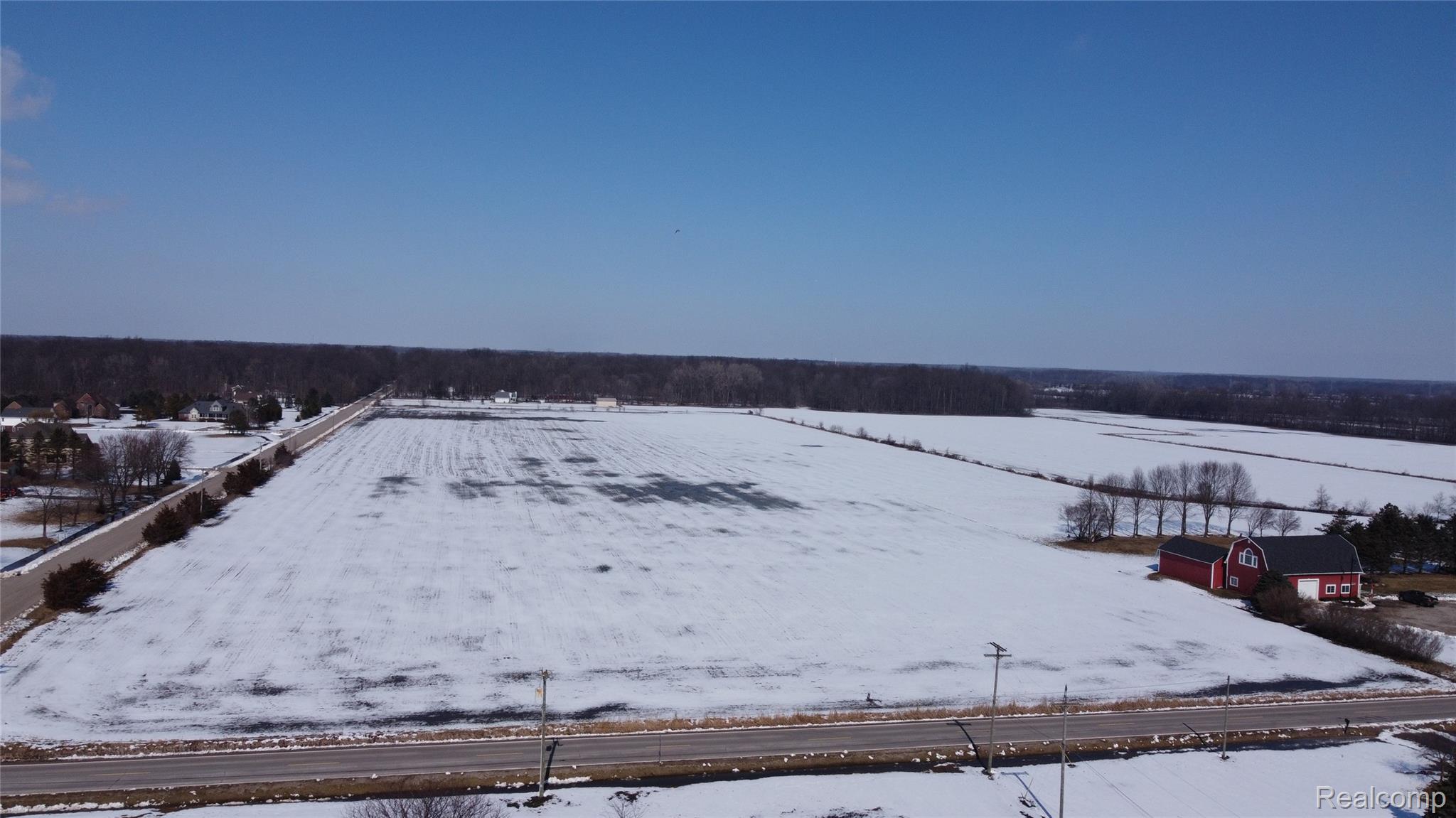 Lot #12 Kunstman Road Ray, MI 48096 - Photo 8 of 15 Kunstman pic drone snow but good.jpg