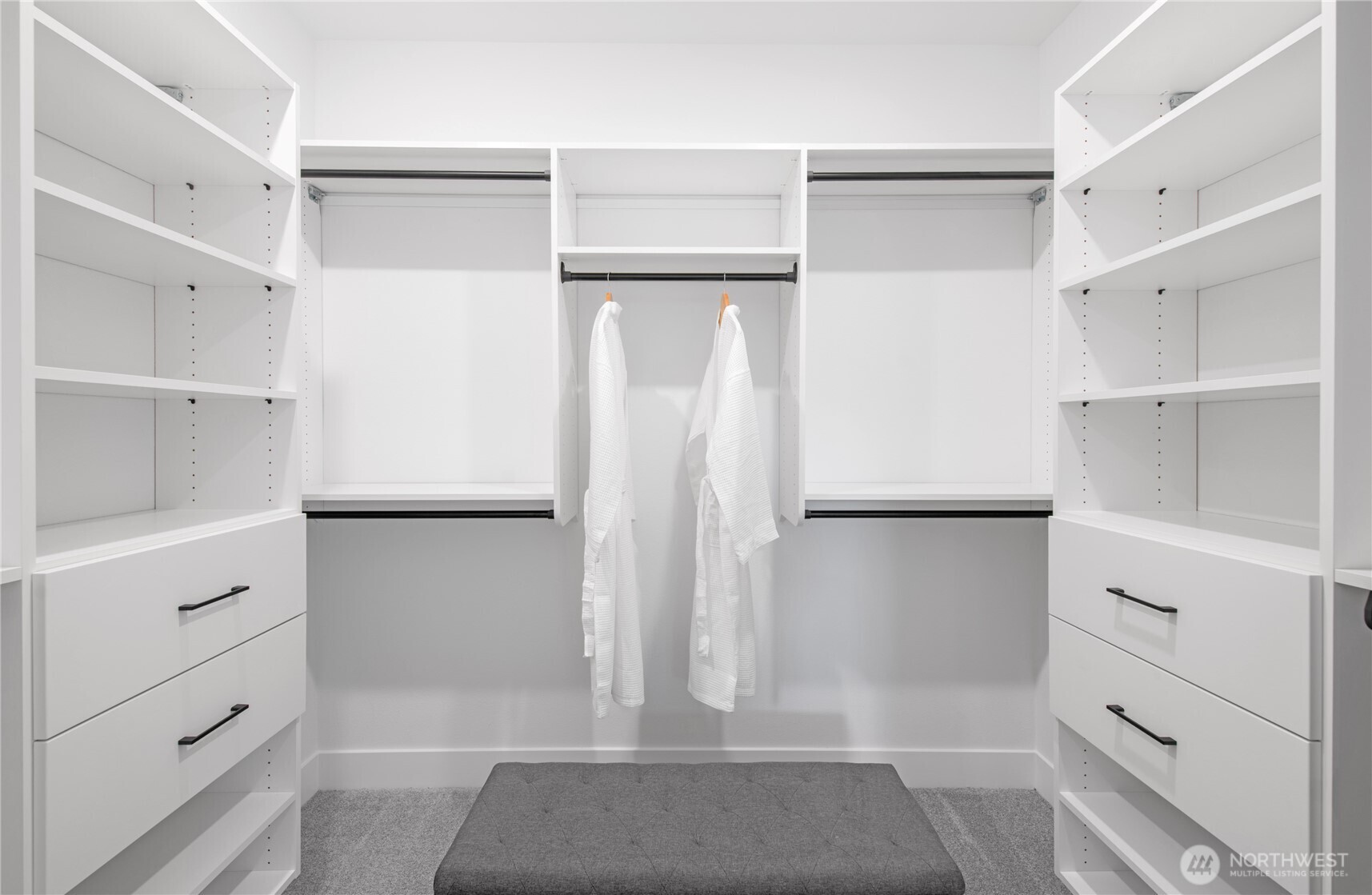 629 Gooseberry Place Sequim, WA 98382 - Photo 18 of 31 a view of walk in closet with empty racks