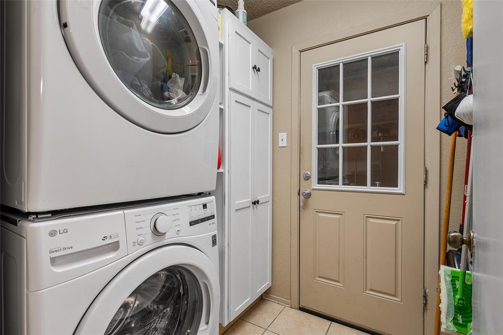 525 Angel Fire Drive Hewitt, TX 76643 - Photo 11 of 25 a view of storage and utility room with washer and dryer