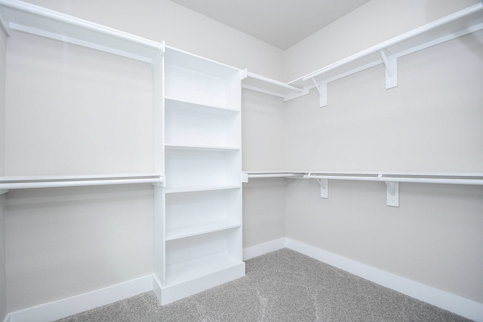 4401 Alvin Street, Unit B Houston, TX 77051 - Photo 12 of 19 a view of walk in closet with empty racks