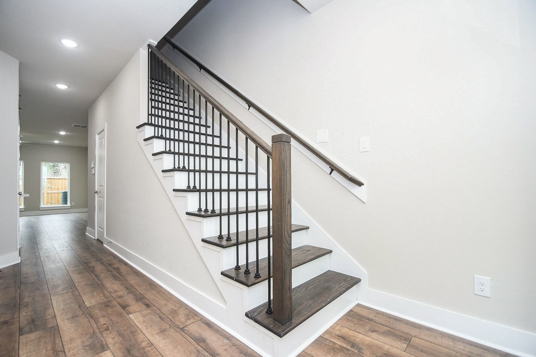 4401 Alvin Street, Unit B Houston, TX 77051 - Photo 16 of 19 a view of entryway with wooden floor