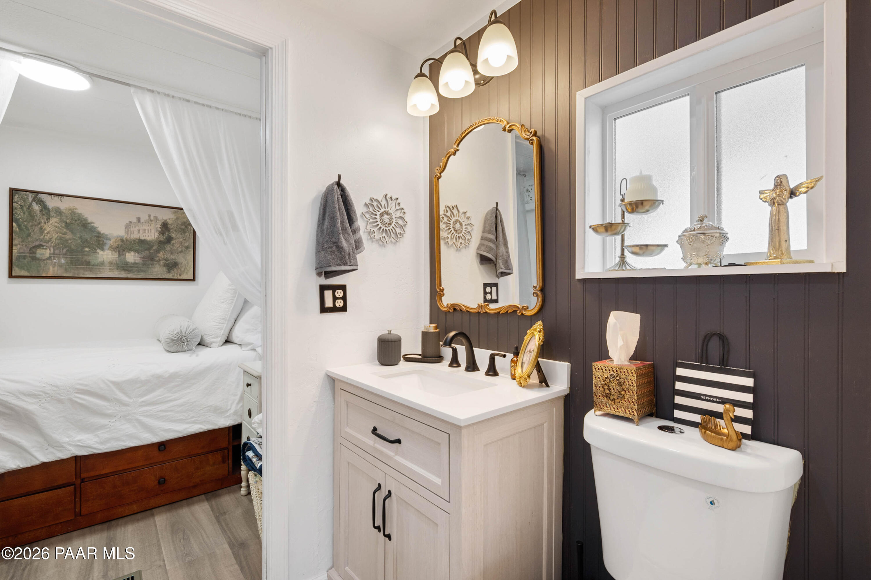 1165 Rocking M Lane Dewey, AZ 86327 - Photo 14 of 30 a bathroom with a sink and a mirror