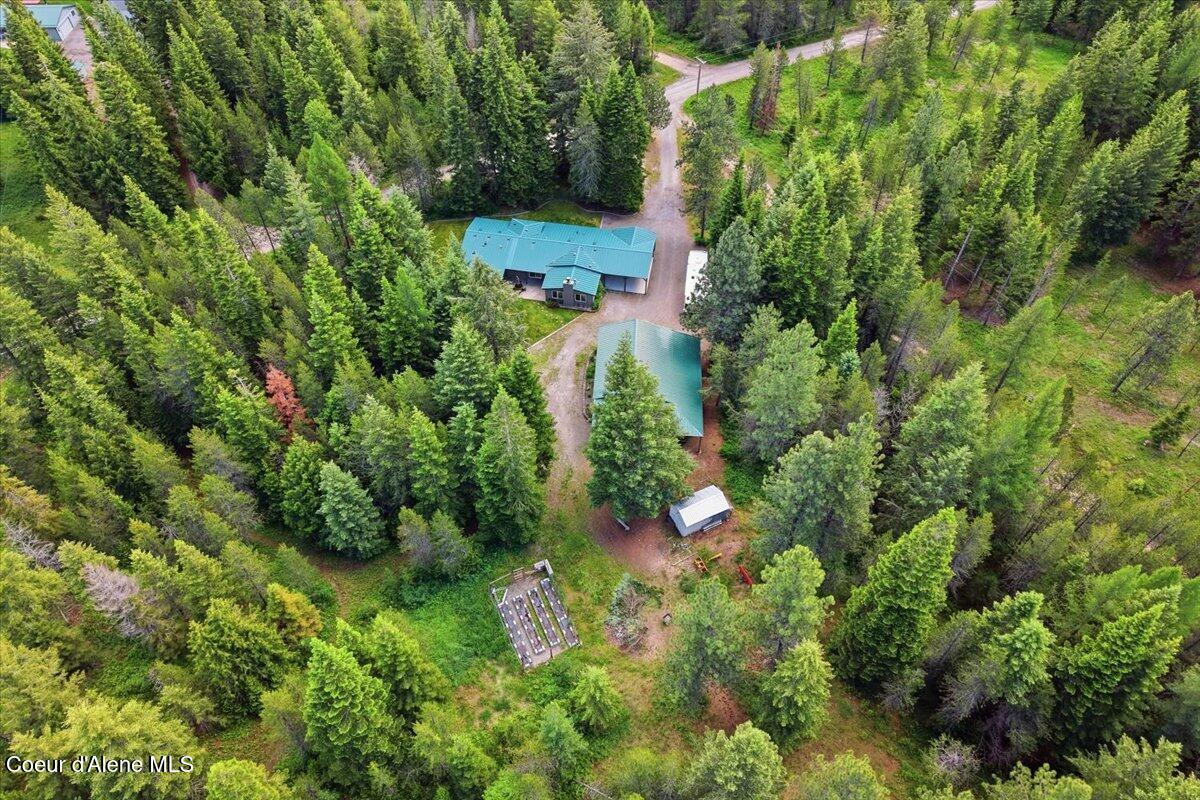24401 North Grouse Road Rathdrum, ID 83858 - Photo 33 of 45 33-Aerial