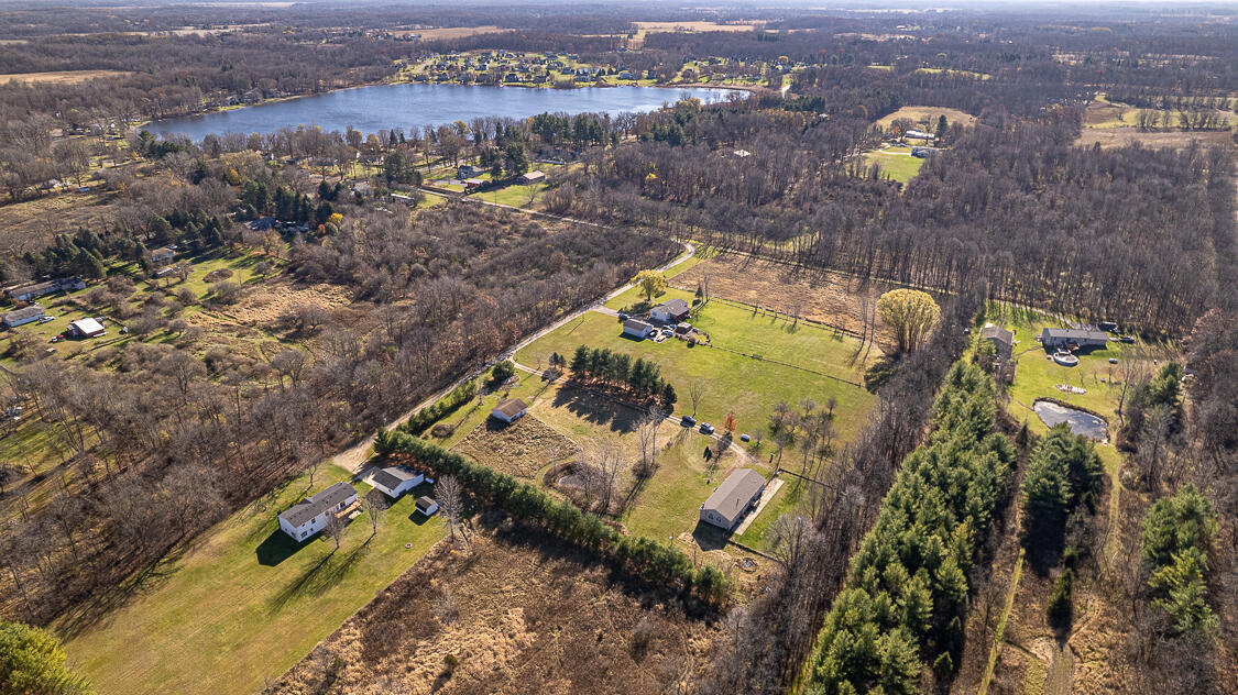 8790 North Meridian Road Pleasant Lake, MI 49272 - Photo 55 of 66 Aerials - 8790 N Meridian Rd Pleasant La