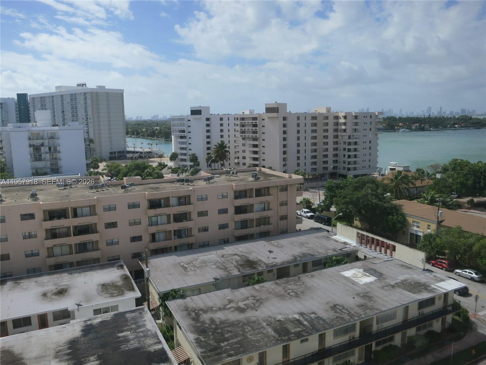 401 69th Street, Unit 906 Miami Beach, FL 33141 - Photo 9 of 24 a view of a city with tall buildings