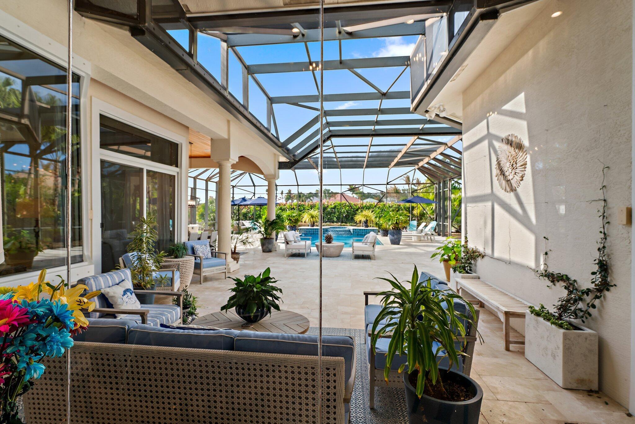 6283 Southeast Moss Ridge Pointe Hobe Sound, FL 33455 - Photo 55 of 89 Picture Window to Patio