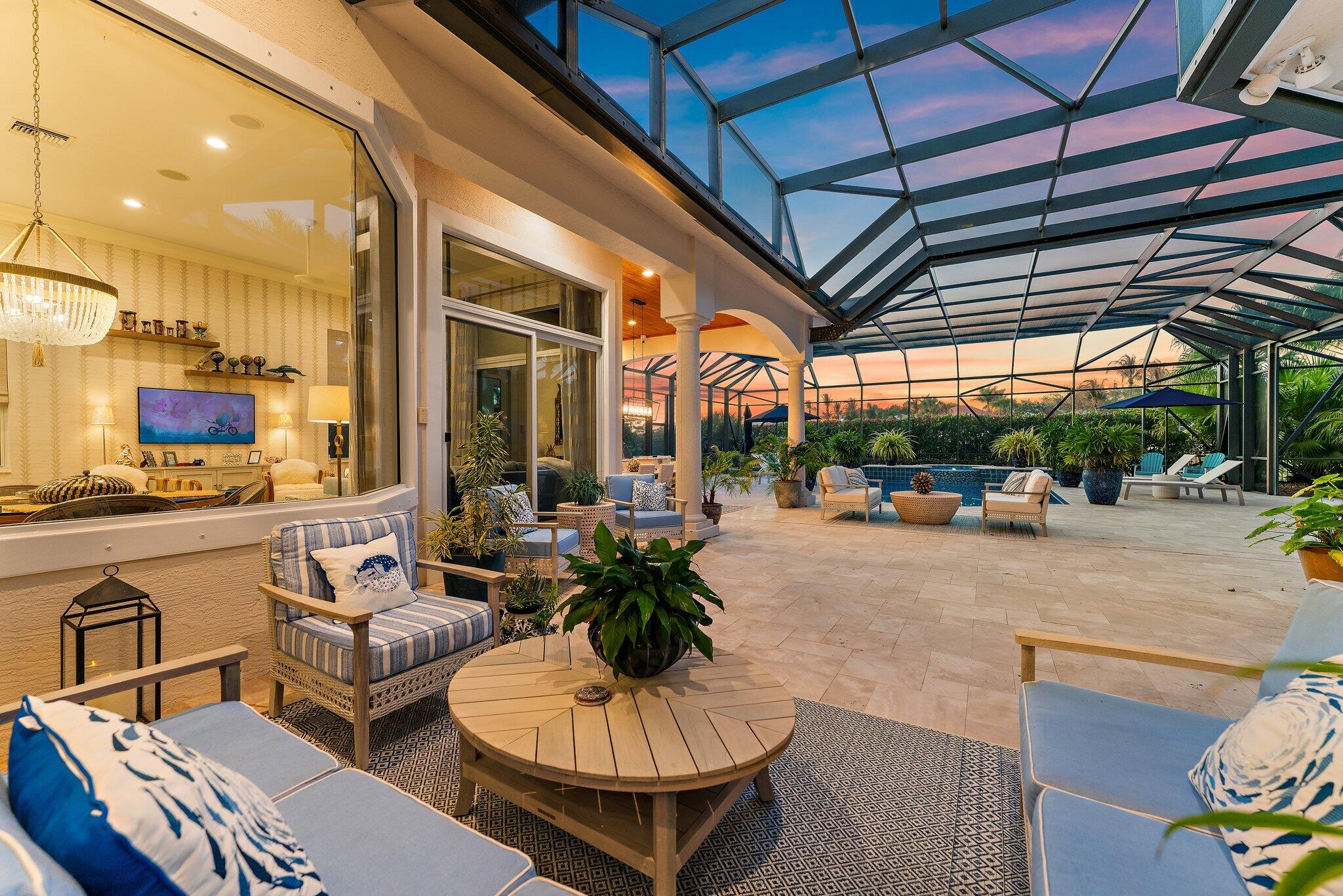 6283 Southeast Moss Ridge Pointe Hobe Sound, FL 33455 - Photo 60 of 89 Patio - Twiligt