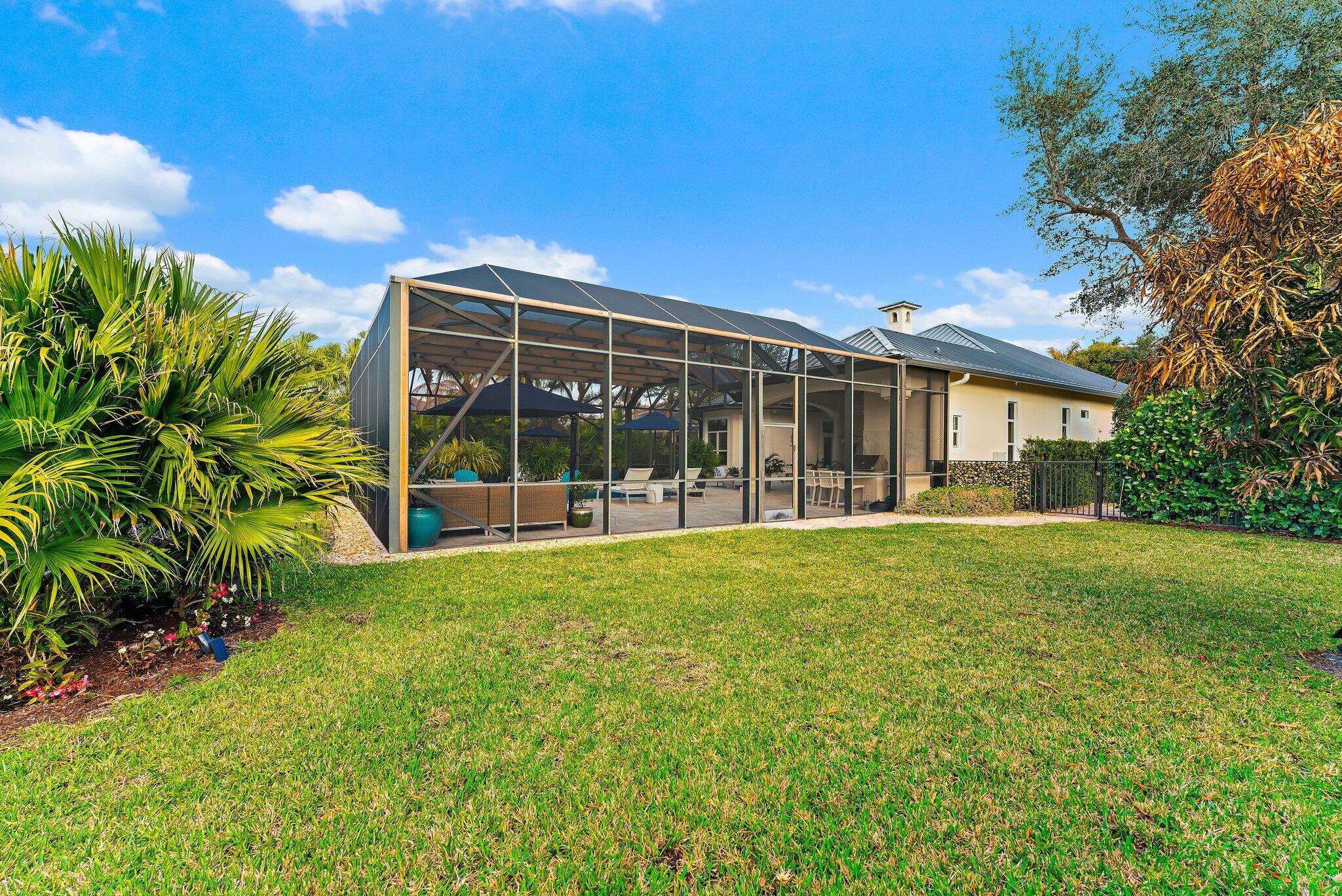 6283 Southeast Moss Ridge Pointe Hobe Sound, FL 33455 - Photo 84 of 89 Rear View From Yard