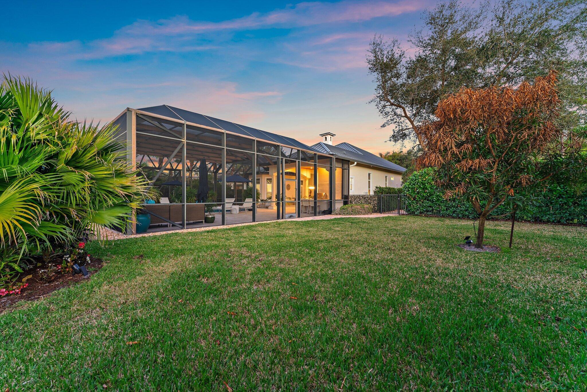 6283 Southeast Moss Ridge Pointe Hobe Sound, FL 33455 - Photo 85 of 89 Rear View From Yard