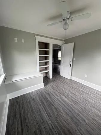 wooden floor in an empty room