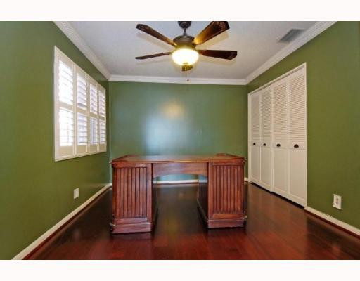 19910 Milan Terrace Boca Raton, FL 33434 - Photo 6 of 14 a view of livingroom with hardwood floor and ceiling fan