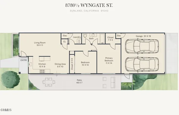 $519,000 | 8780 1/2 Wyngate Street, Sunland, CA 91040